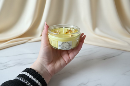 MM Melts Lemon Sherbet Mini Candle